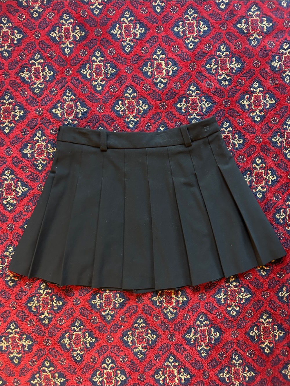 Aritzia Olive Mini Skirt